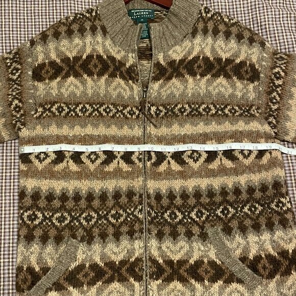 Vintage Ralph Lauren Hand Knit Sweater - Picture 3 of 4